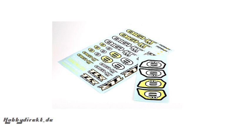 8IGHT 4.0 Logo Sticker Sheet Horizon TLR249003