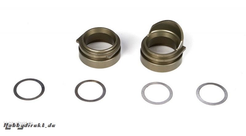 Rear Gearbox Bearing Inserts, Alum (2): TEN Horizon TLR3100