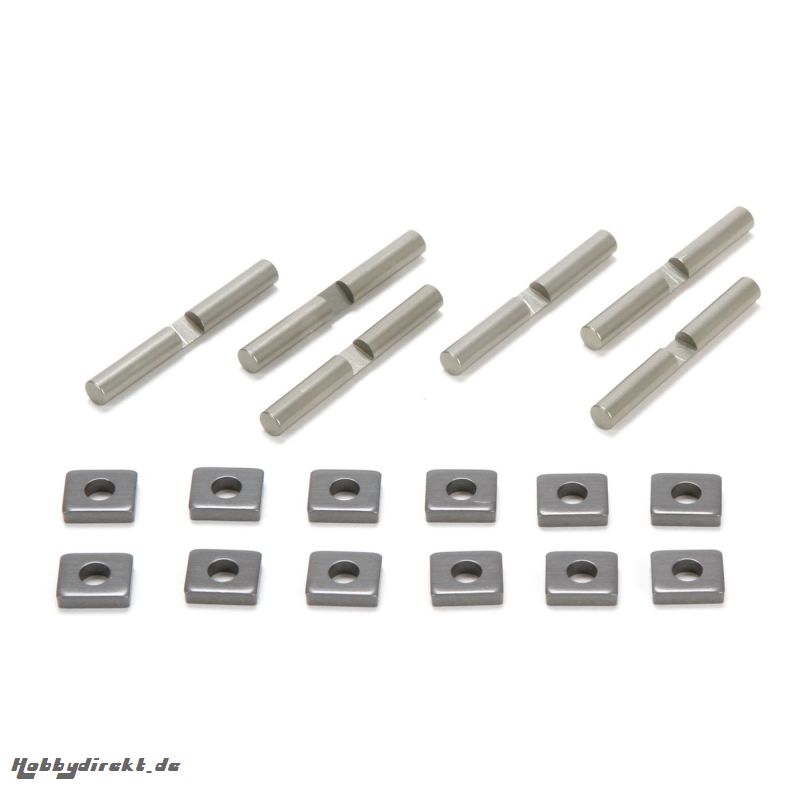 Cross Pins & Support Blocks, Al: 5T, MINI WRC Horizon TLR352001