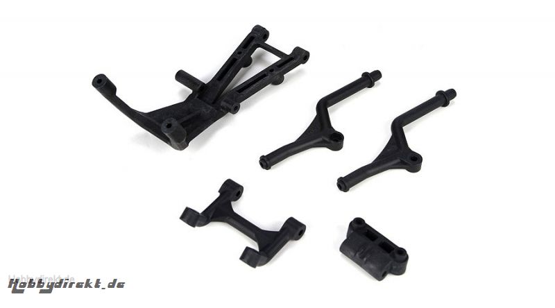 Rear Bumper Set & Trans Brace  Mid Motor: 22SCT Horizon TLR4172