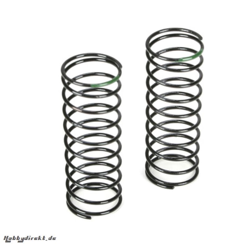 Front Shock Spring, 3.5 Rate, Green: 22T Horizon TLR5182