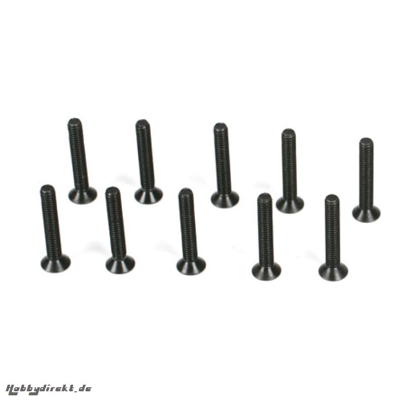 Flathead Screws, M2.5 x 16mm (10) Horizon TLR5959