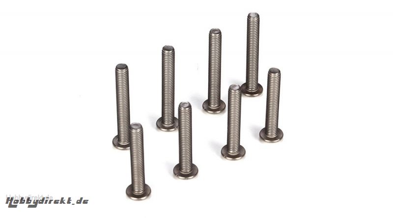 Camber Link Screw Set   Titanium (8): 5T Horizon TLR6201