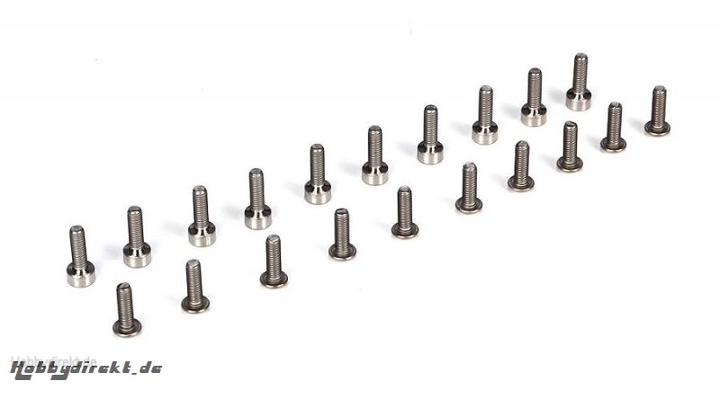 Titanium Wheel Screw Set   Ti Horizon TLR6205