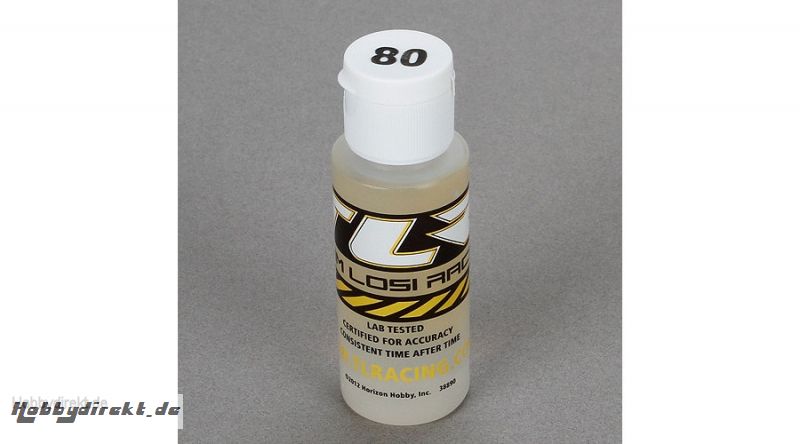 Silicone Shock Oil, 80wt, 2oz Horizon TLR74016