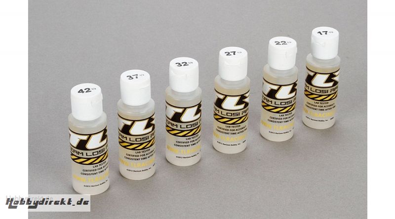 Shock Oil 6Pk, 17.5,22.5,27.5,32.5,37.5, 42.5 2oz Horizon TLR74019