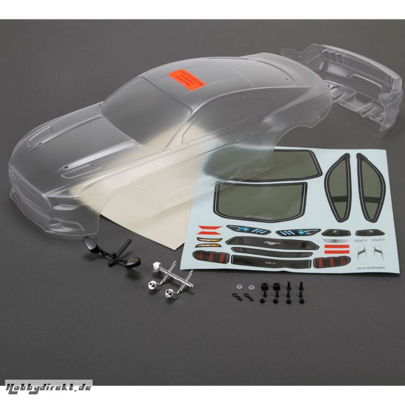 Vaterra 2015 Ford Mustang Body Set transparent Horizon VTR230039