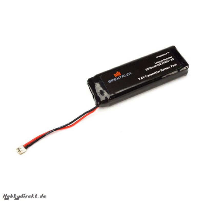 Spektrum 2600mAh 2S 7,4V Lipo Senderakku f. DX18 Spektrum SPMB2600LPTX