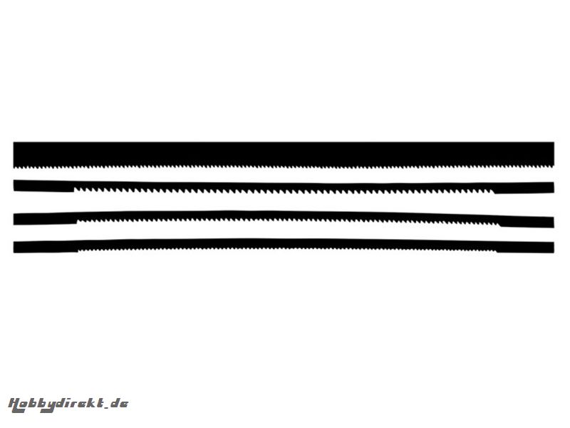 Kopiersägeblätter 165mm lang(4St) Krick 420570