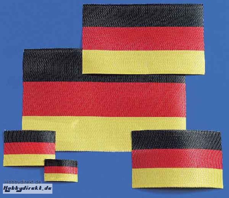 Flagge Deutschland 25x38 mm (2) Krick 63451