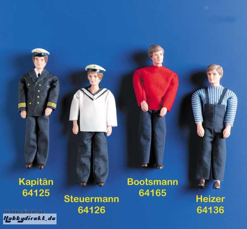 Modellfigur Bootsmann  150 mm Krick 64165