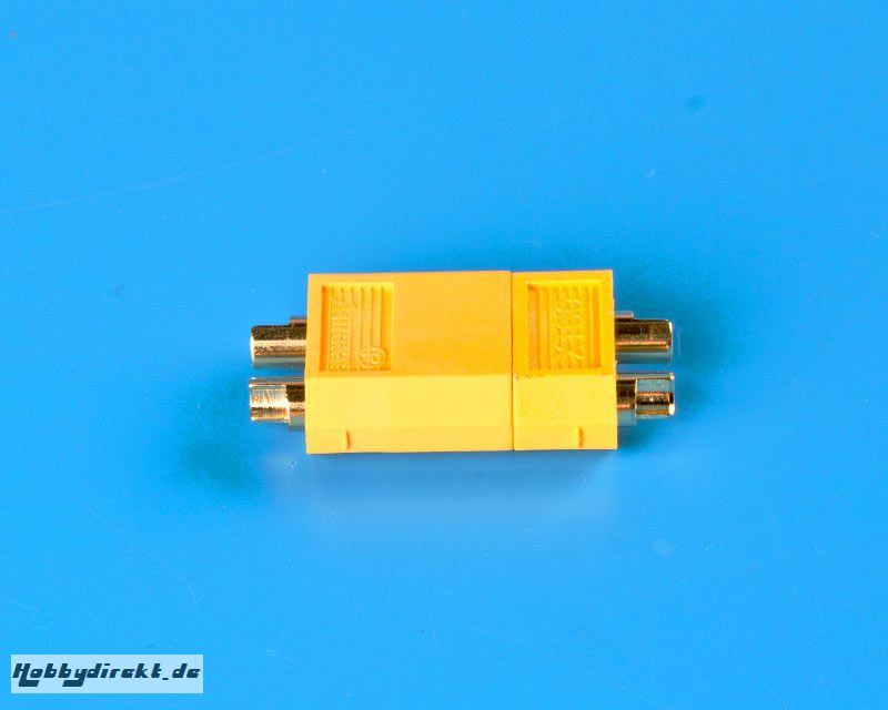 XT-60 Stecker mit gelben Gehäuse (5) Krick 67450