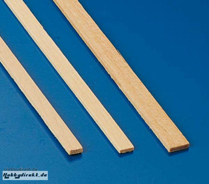 Ayous-Leisten 2x4x1000mm (10 Stck) Krick 83105