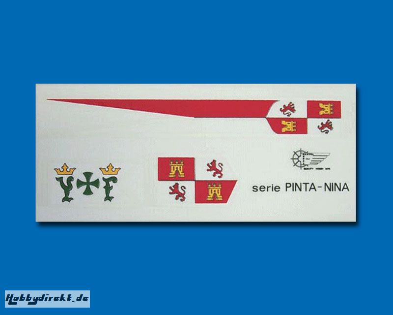 Flaggensatz Nina o. Pinta Krick 837439