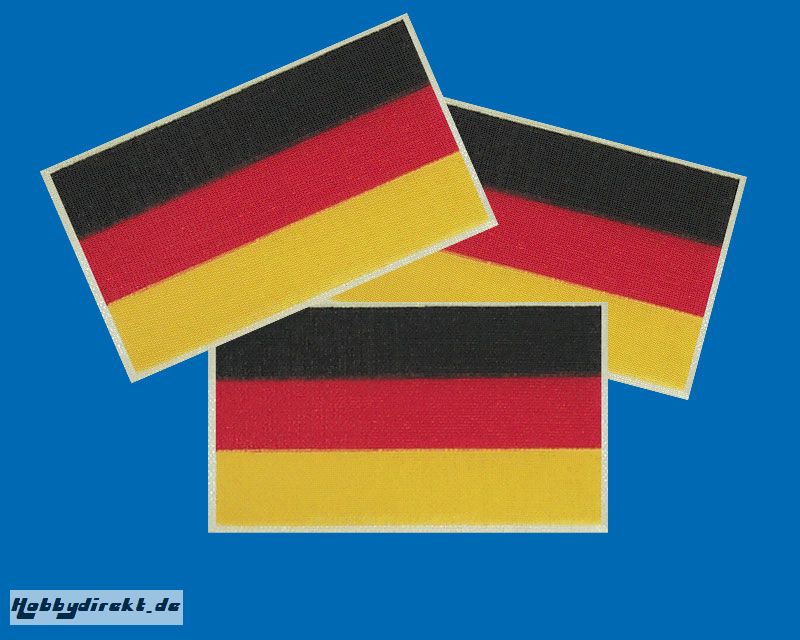 Flaggen Deutschland 20x35mm(10Stk) Krick 837446