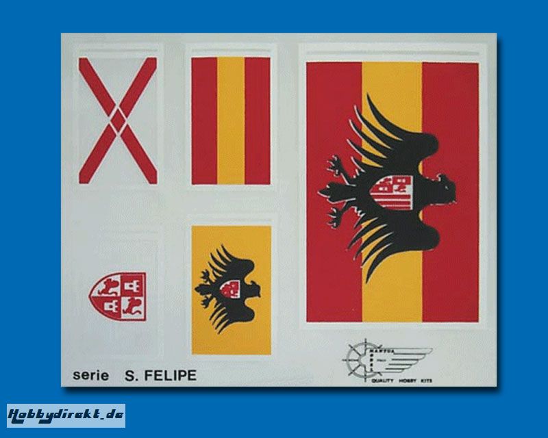 Flaggensatz San Felipe groß Krick 843893