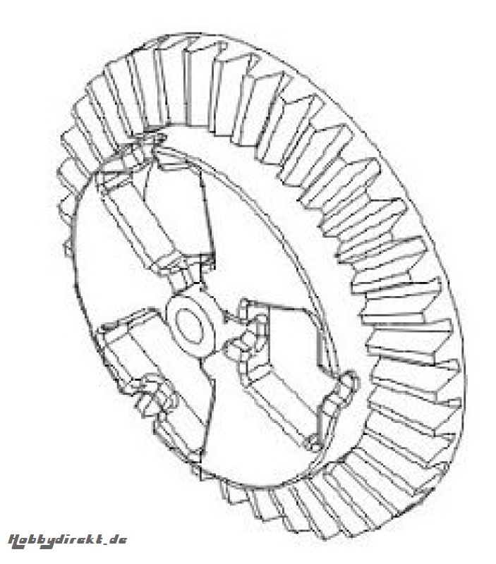 Differentialtellerrad (1) Krick 850764