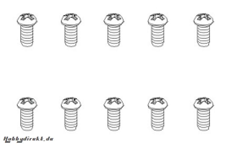 Schrauben BT 3x6 BH (10) Krick 850835