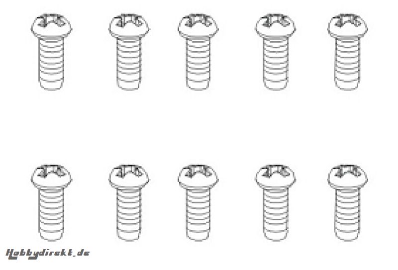 Schrauben BT 3x12 BH (10) Krick 850837