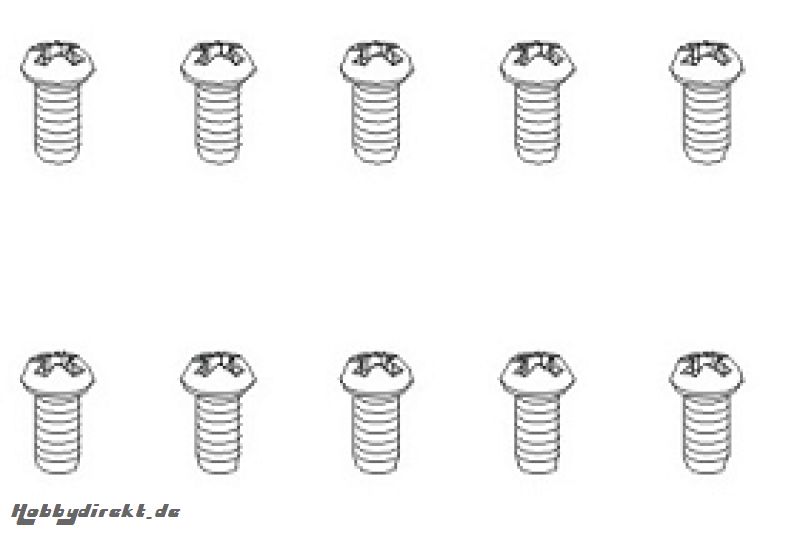 Schrauben BT 1,7x5 BH (10) Krick 850844