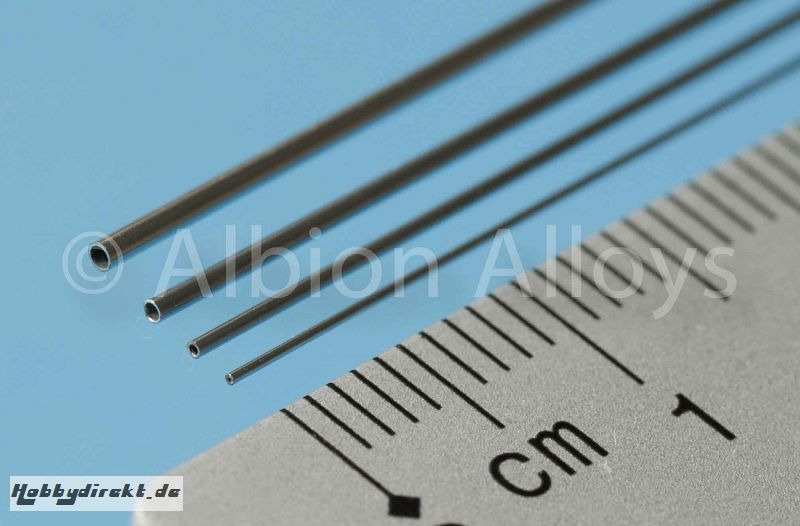 Neusilber Mikro Rohr 1,0x0,8x Krick AANST10