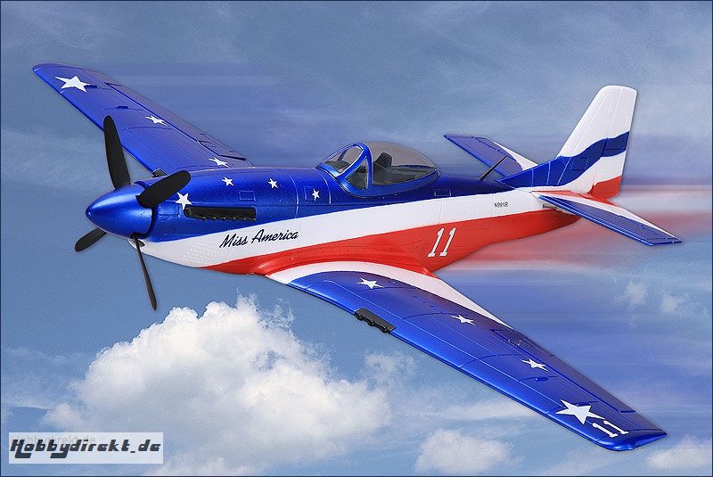 P-51 Miss America ESC, BL, Servo Hype Kyosho 022-1300