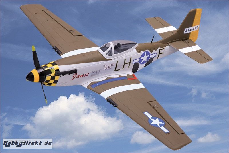 P-51 Janie ESC, BL, Servo Hype Kyosho 022-1310