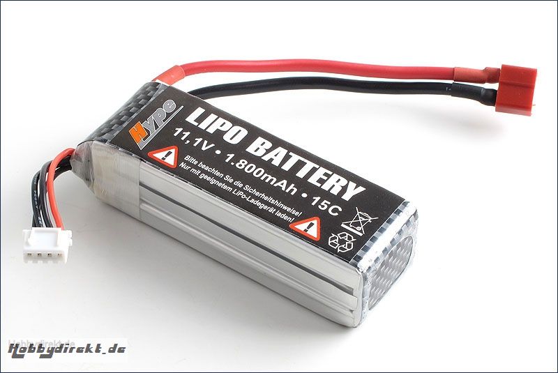 Lipo Battery 11.1V 1800mAh 15C Focke Hype Kyosho 022-1419