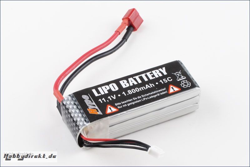 Lipo Battery 11.1V 1300 15C U CAN FLY Hype Kyosho 022-2091