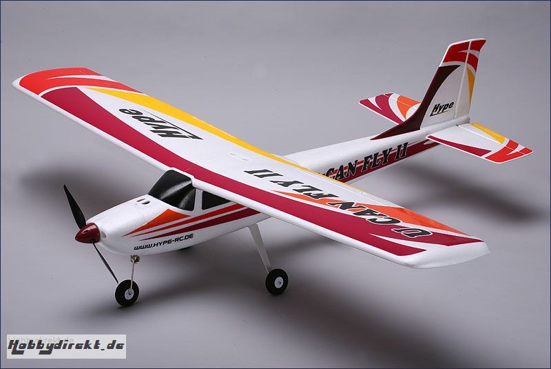 U Can Fly II RTF,rot,2.4GHz,BL,S/A/L Hype Kyosho 022-2301