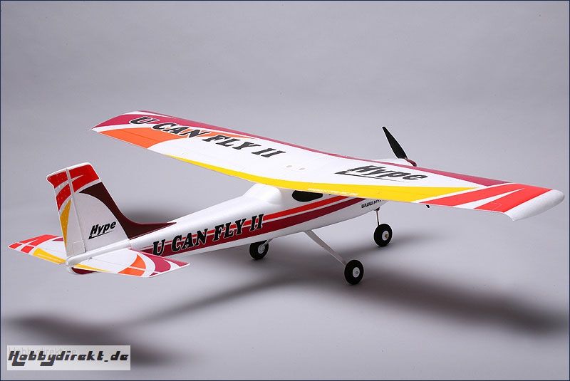 U Can Fly II RTF,rot,2.4GHz,BL,S/A/L Hype Kyosho 022-2301