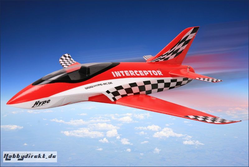 Interceptor Jet, Brushless ARF Hype Kyosho 027-1030