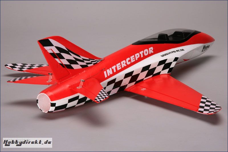 Interceptor Jet, Brushless ARF Hype Kyosho 027-1030