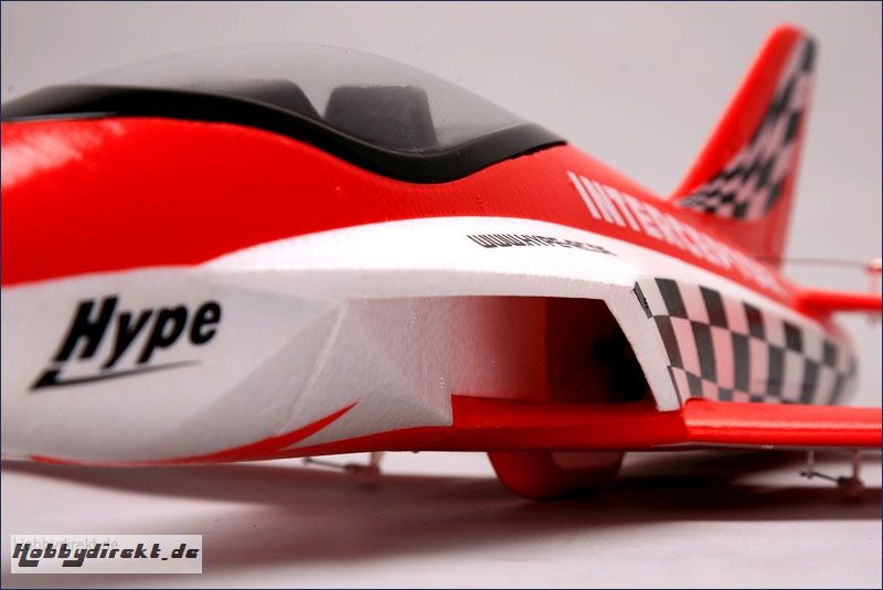 Interceptor Jet, Brushless ARF Hype Kyosho 027-1030