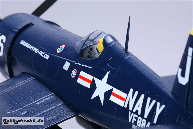 F4U Corsair m. 3X-Kreisel Hype Kyosho 027-1160