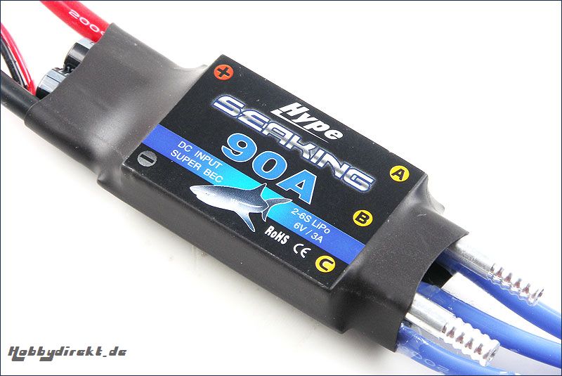 BL-Drehzahlsteller Alpha Sea Control 90A Hype Kyosho 059-2090