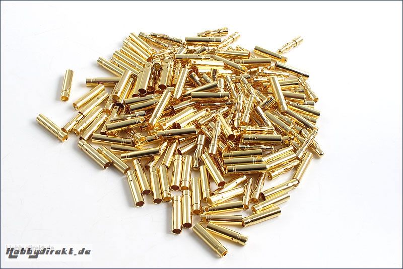 Goldkontaktstecker 4mm 100 Paar Hype Kyosho 086-1141