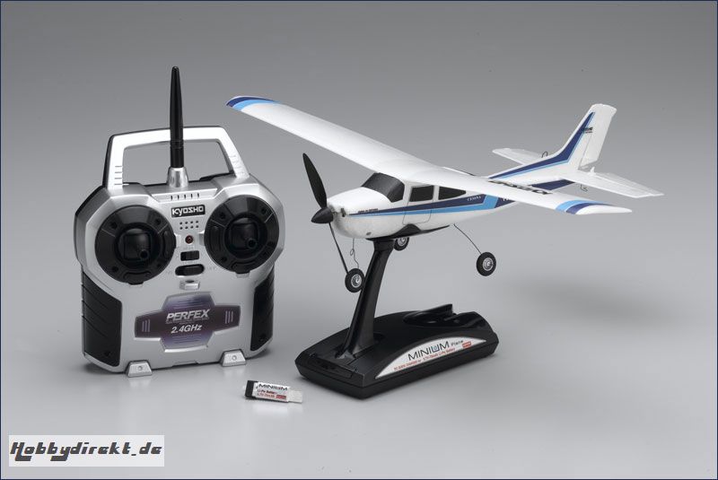 EP Cessna 210 Centurion 2,4Ghz r/s Kyosho 10651RS-BL