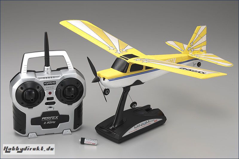 EP Super Decathlon,gelb, 2.4GHz r/s Kyosho 10656RS-Y