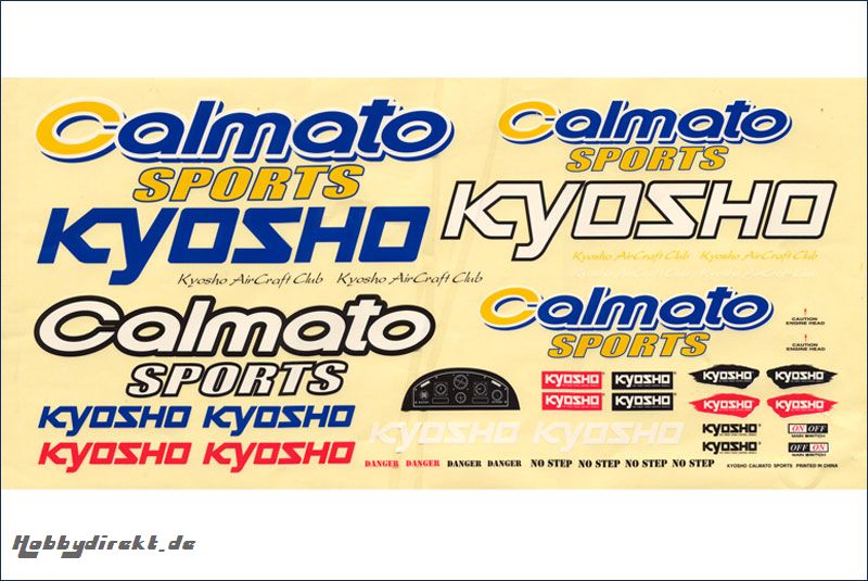 Dekorbogen Calmato Sports Kyosho 11215-04