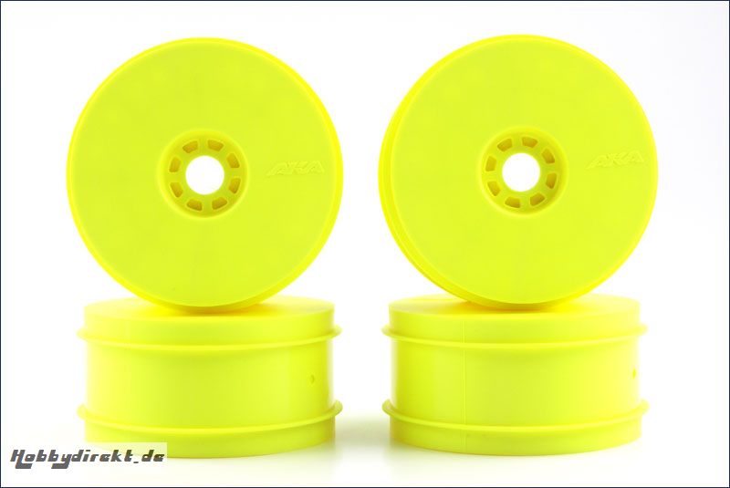 1:8 Buggy Wheels Yellow (4) Hype Kyosho 24001Y