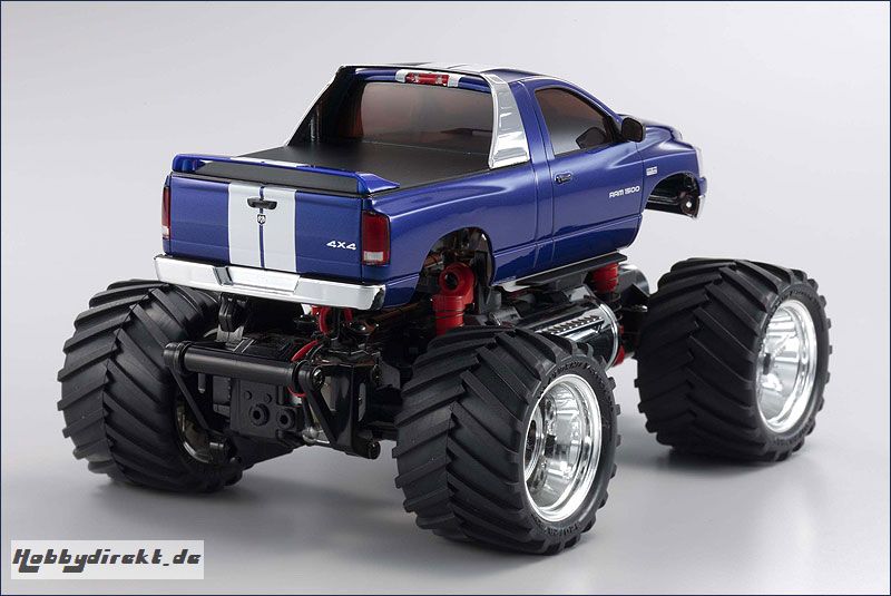 Mini-Z Monster Dodge Ram 1500, blau Kyosho 30086-MB