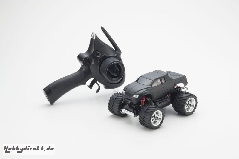 Mini-Z MONSTER EX MADFORCE MATTSCHWARZ - 2WD - READYSET (KT18-ASF) Kyosho 30093BK