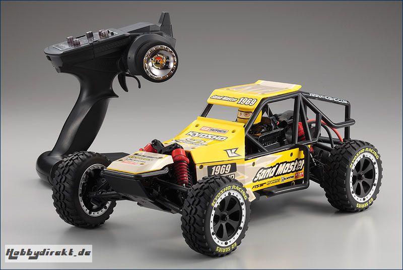 1:10 EP RTR Sandmaster Buggy, gelb Kyosho 30831T2