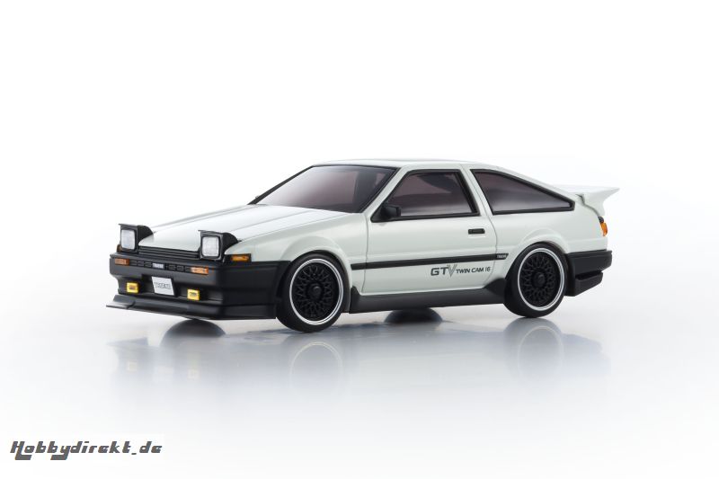 Mini-Z AWD MA020 VE PRO +D EVO TOYOTA TRUENO GTV AE86 WEISS Kyosho 32172GTV