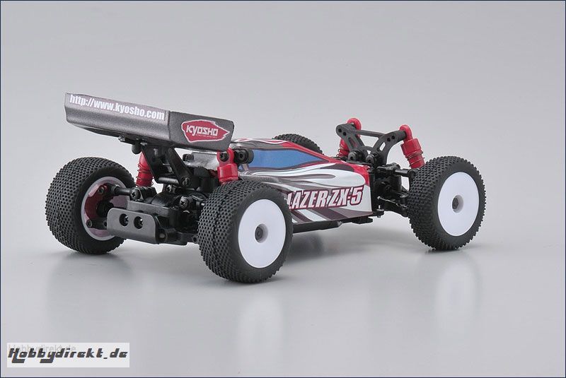 Karosse Chassis, LAZER ZX-5 FS rot/grau Kyosho 32282BCRG