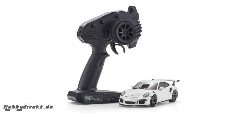 Mini-Z RWD PORSCHE 911 GT3 RS WEISS (N-RM/KT531P) Kyosho 32321W