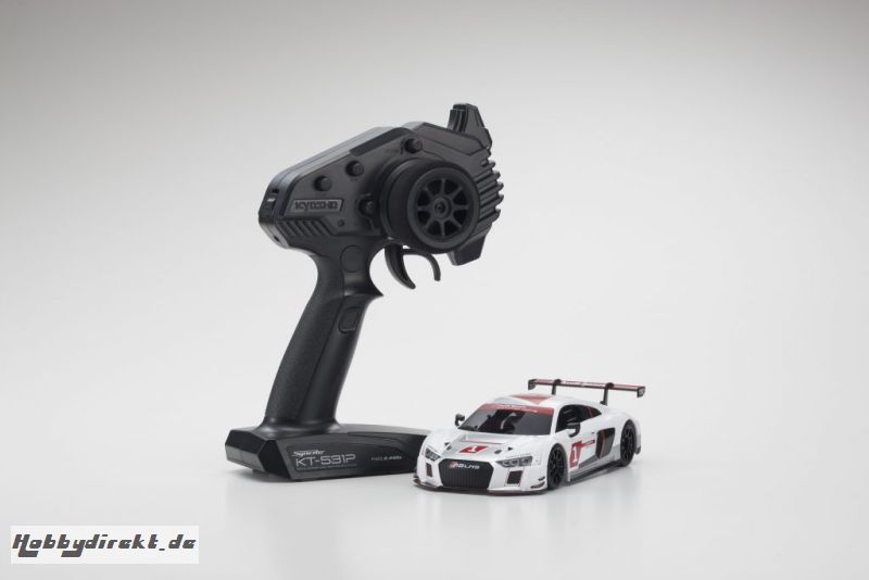 Mini-Z RWD AUDI R8 LMS 2015 WEISS (W-MM/KT531P) Kyosho 32323AS