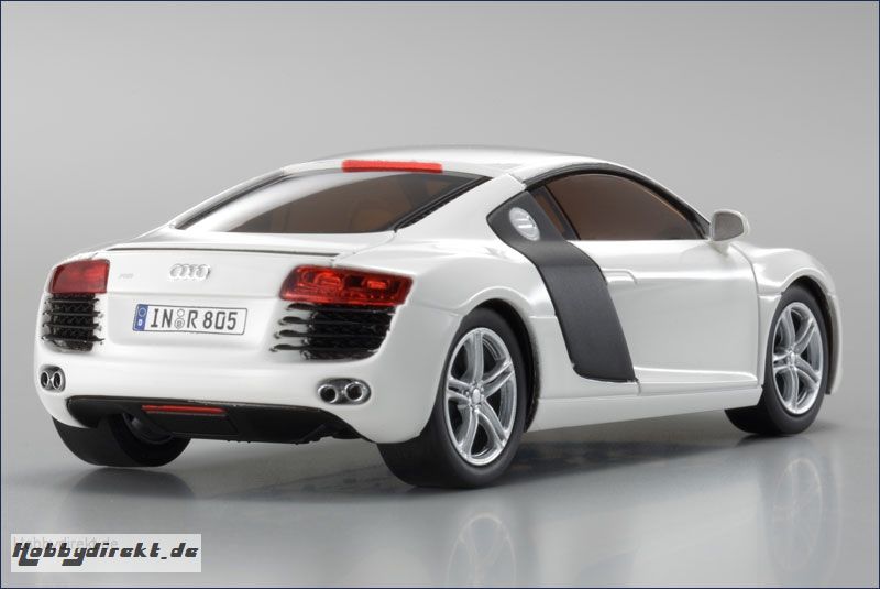 dNano Audi R8 2006 weiss Kyosho 32507W