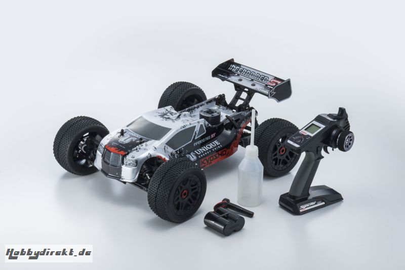 INFERNO NEO ST RACE 2.0 READYSET T1 SILBER (KT331P-KE25) Kyosho 33002T1B